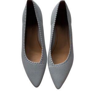 Vionic Women’s Dahlia Grey  Pointed Toe‎ Knit Slip On Flats